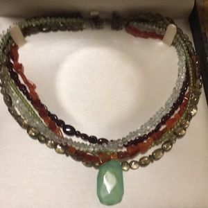 Multi strand necklace